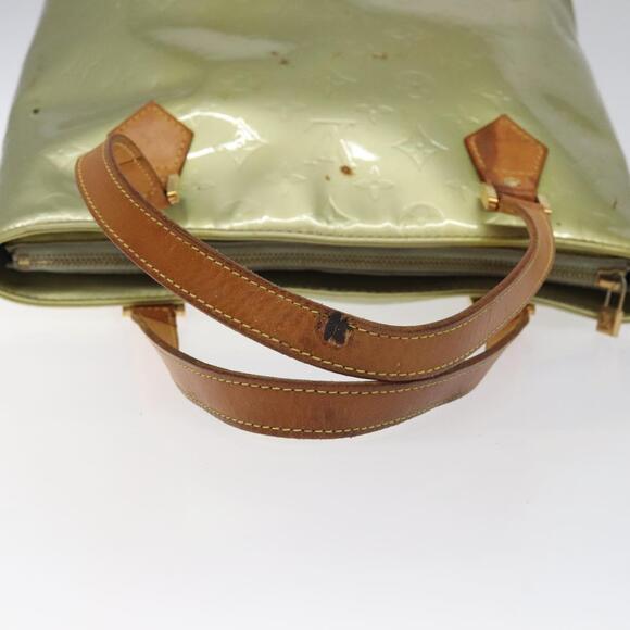 LOUIS VUITTON Monogram Vernis Houston Hand Bag Gris M91053 - Picture 7 of 13